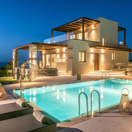 Kymo Instyle Villa - Sea View Private Pool Jacuzzi Kokkini Hani Extérieur photo