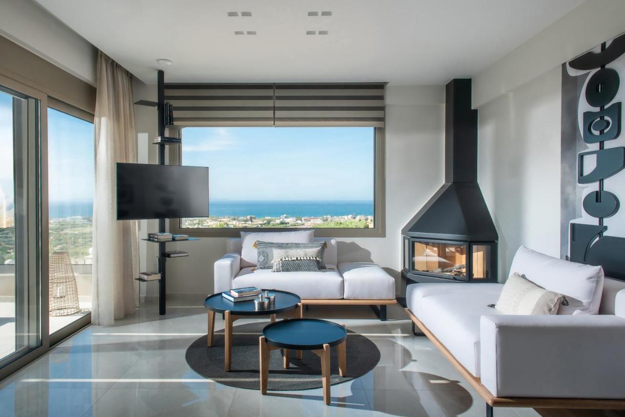 Kymo Instyle Villa - Sea View Private Pool Jacuzzi Kokkini Hani Extérieur photo